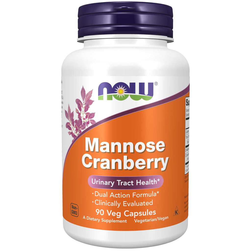 Mannose + Cranberry: suplemento para salud urinaria