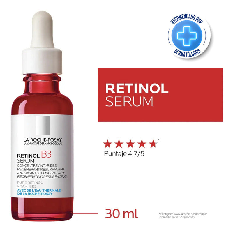 La Roche-Posay Retinol B3 Sérum 30ml | Corrige Arrugas y Líneas de Expresión