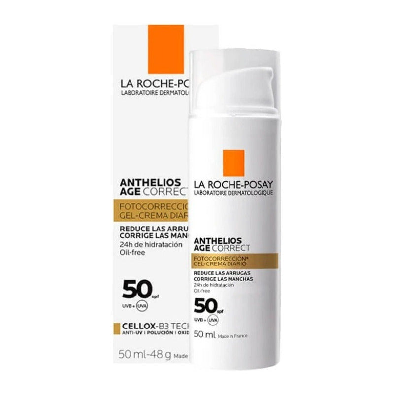 Anthelios Age Correct FPS 50 Sin Color | Protección Solar y Corrección de Arrugas