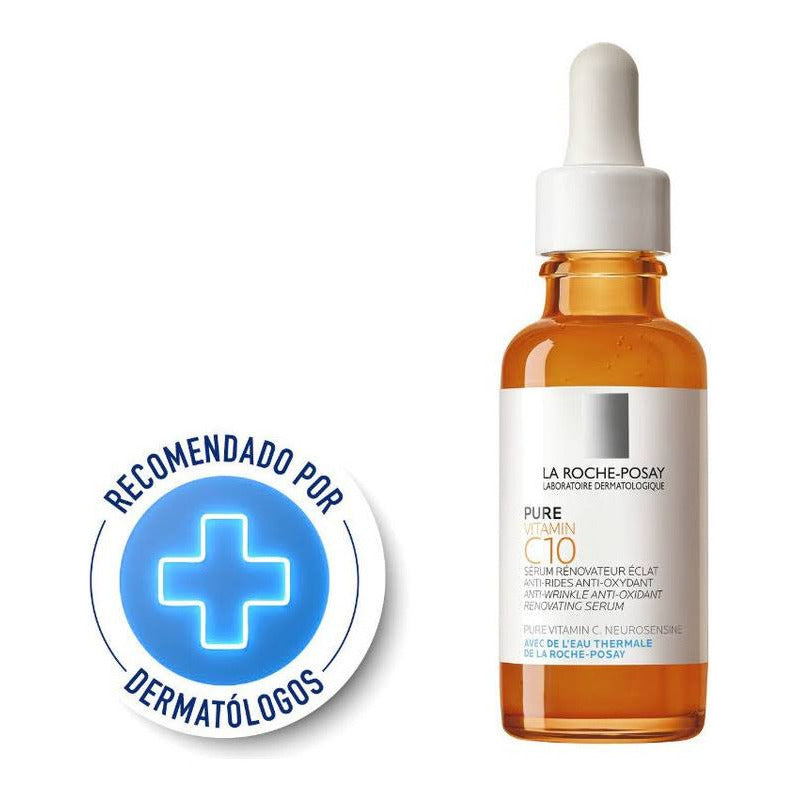 La Roche-Posay Pure Vitamin C10 Sérum Antiedad | Luminosidad y Firmeza