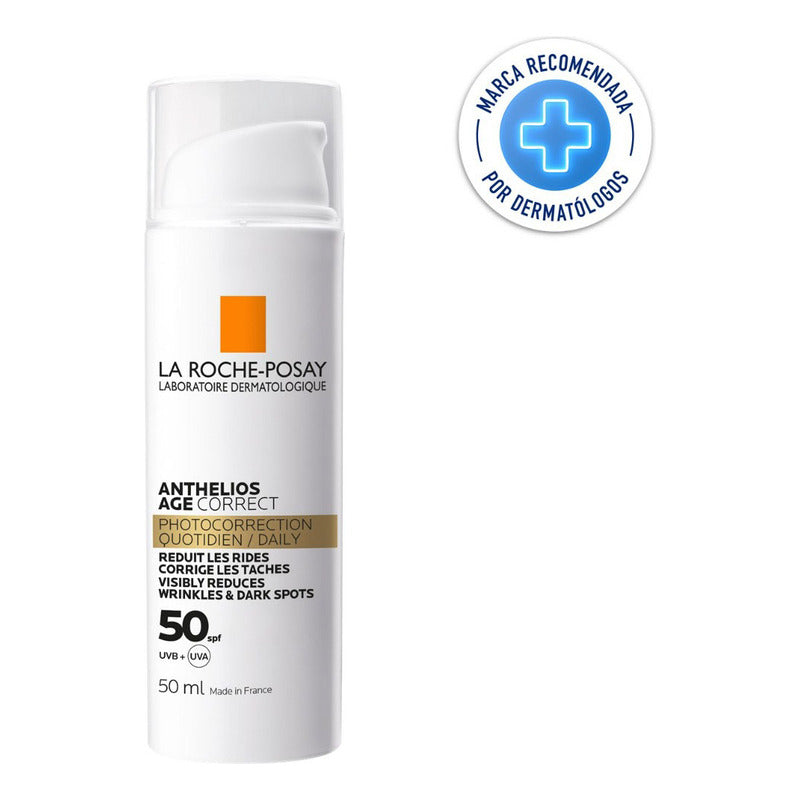 Anthelios Age Correct FPS 50 Sin Color | Protección Solar y Corrección de Arrugas