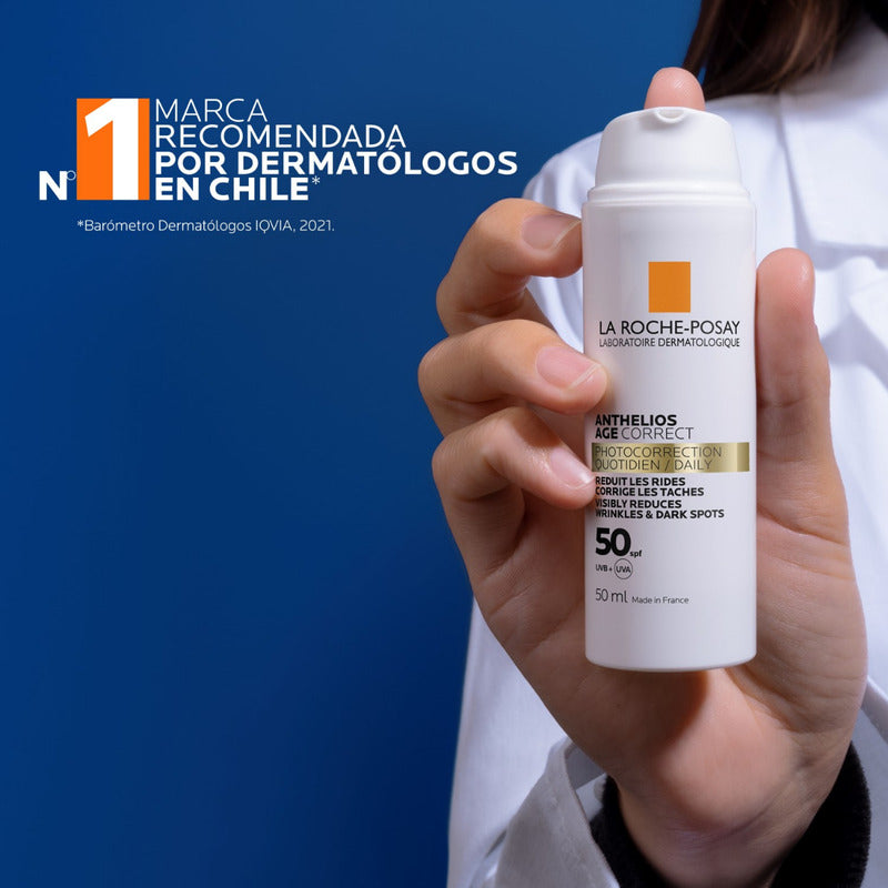 Anthelios Age Correct FPS 50 Sin Color | Protección Solar y Corrección de Arrugas