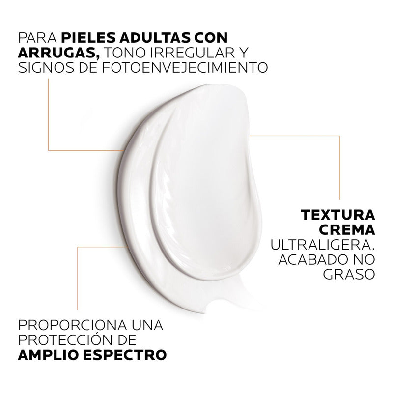 Anthelios Age Correct FPS 50 Sin Color | Protección Solar y Corrección de Arrugas
