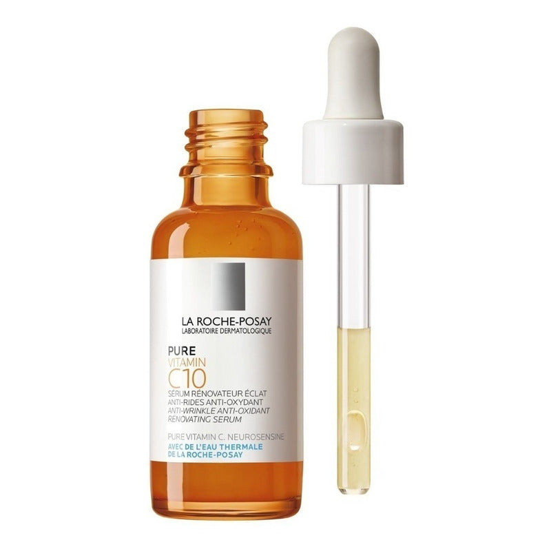 La Roche-Posay Pure Vitamin C10 Sérum Antiedad | Luminosidad y Firmeza