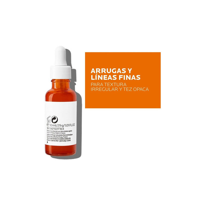 La Roche-Posay Pure Vitamin C10 Sérum Antiedad | Luminosidad y Firmeza