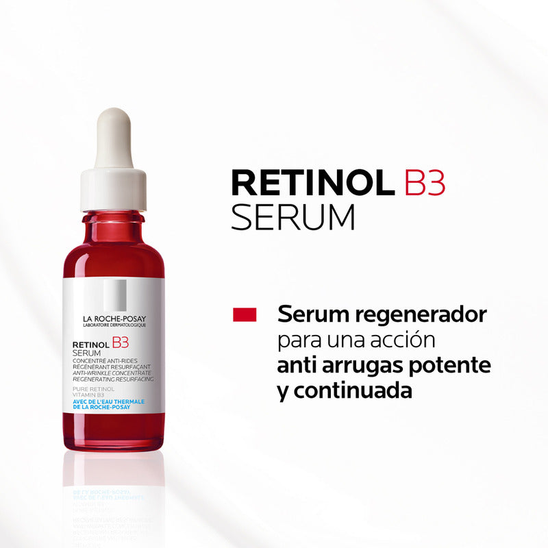 La Roche-Posay Retinol B3 Sérum 30ml | Corrige Arrugas y Líneas de Expresión