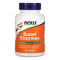 Now Foods Super Enzymes – 90 Cápsulas | Apoyo digestivo completo