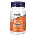 NOW Foods L-Theanine 200mg 60 Cápsulas | Relajación y Enfoque Mental