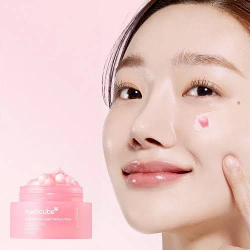 PDRN Pink Collagen Capsule Cream – Crema Facial con PDRN y Colágeno 55g
